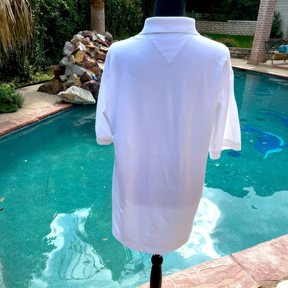 Tommy Hilfiger Polo Shirt, white, size M - Picture 2 of 2